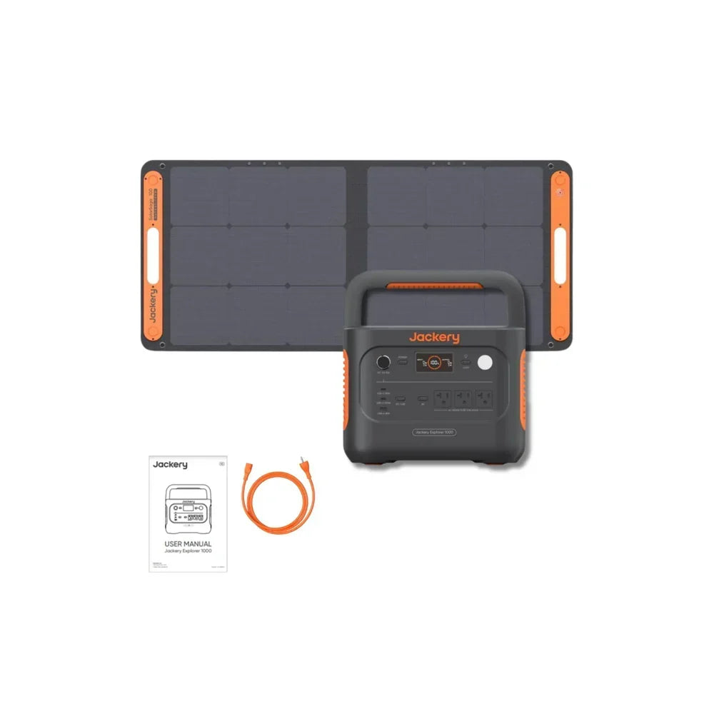 Jackery Explorer 1000 v2 Portable Power Station | 1070Wh | 1500W | 400W Solar Input