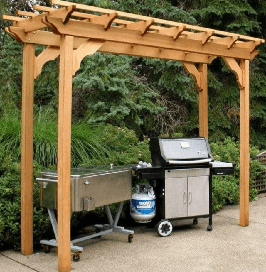Creekvine Designs Red Cedar Monterrey Pergola