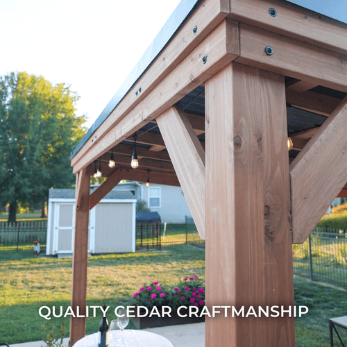 Backyard Discovery Arcadia Slope 12′ x 9.5′ Gazebo