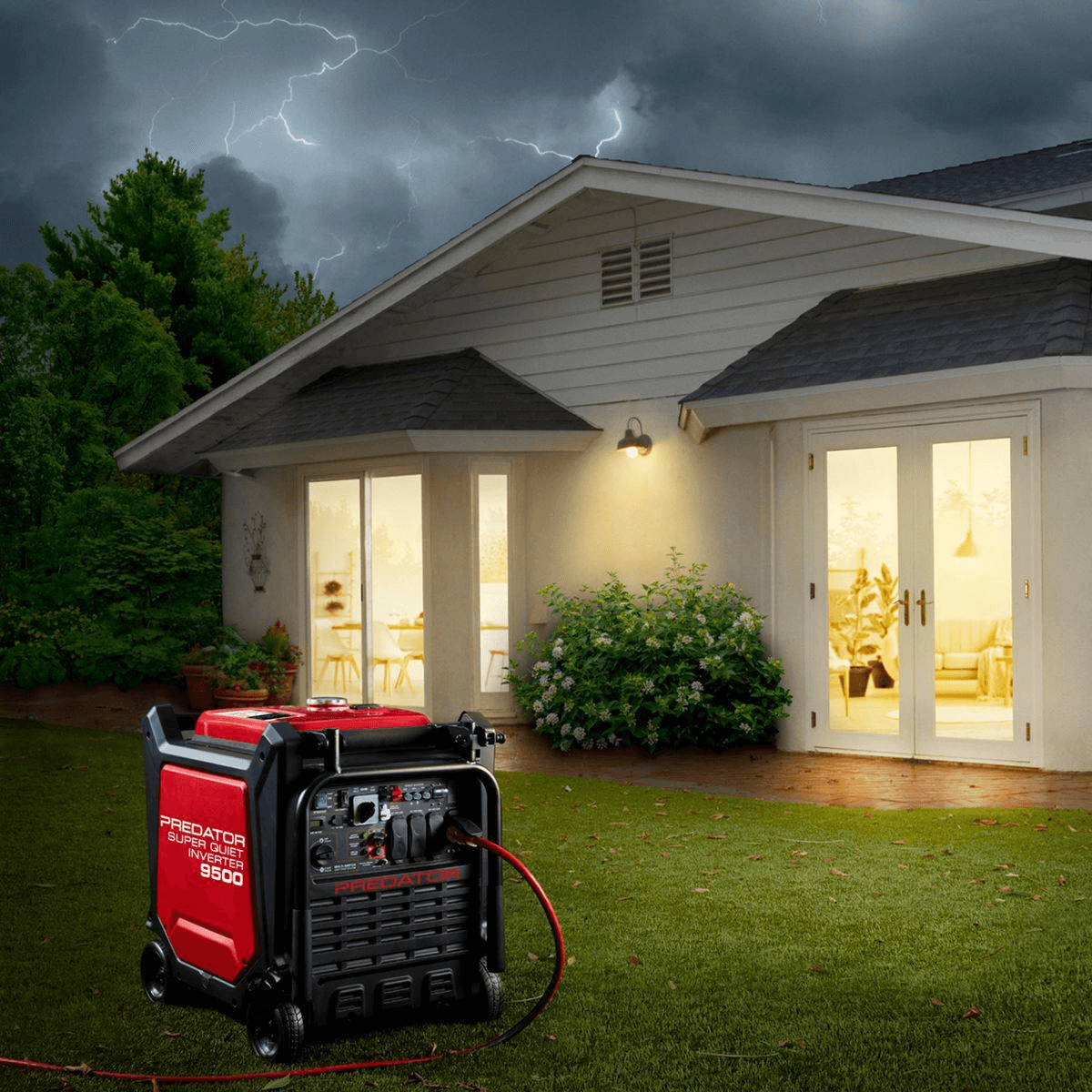 Predator 9500 Watt Super Quiet Inverter Generator