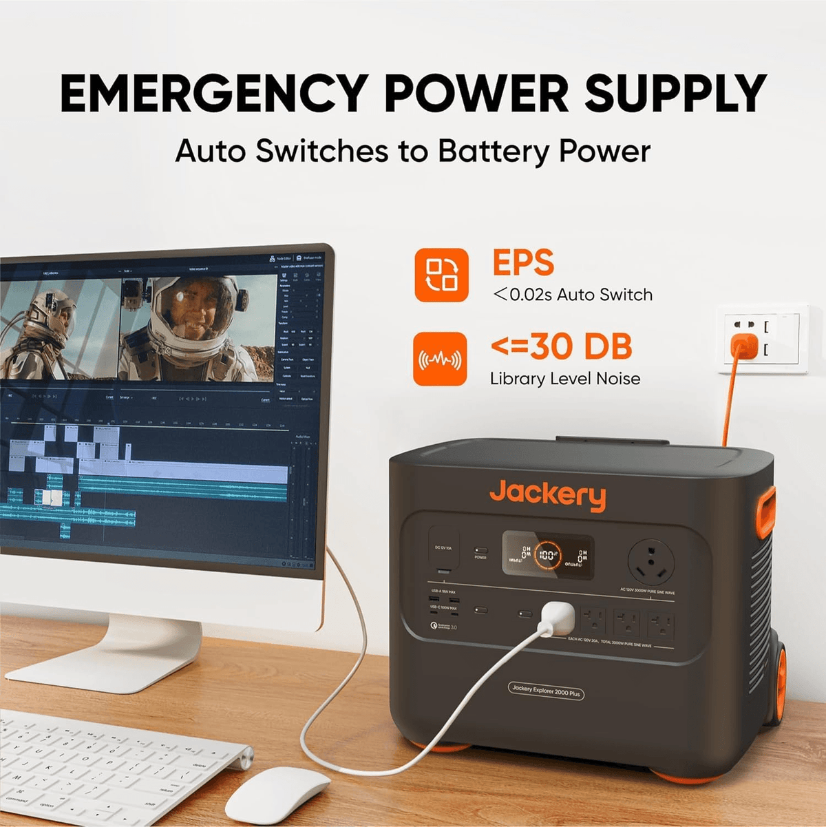 Jackery Solar Generator 4000 Kit (2X200W Solar Panel)