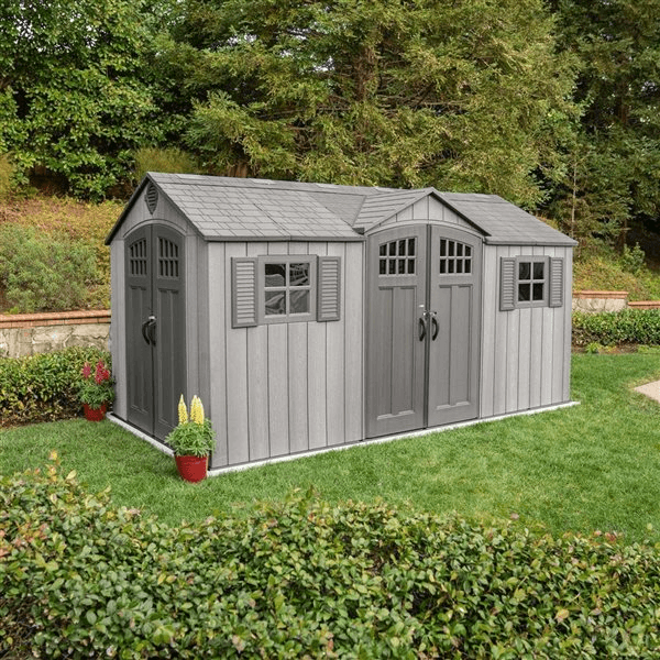 Lifetime Shed 15′ x 8′ (Side Entry)