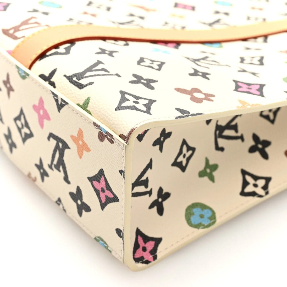 X TYLER THE CREATOR Monogram Craggy Sac Plat Vanilla