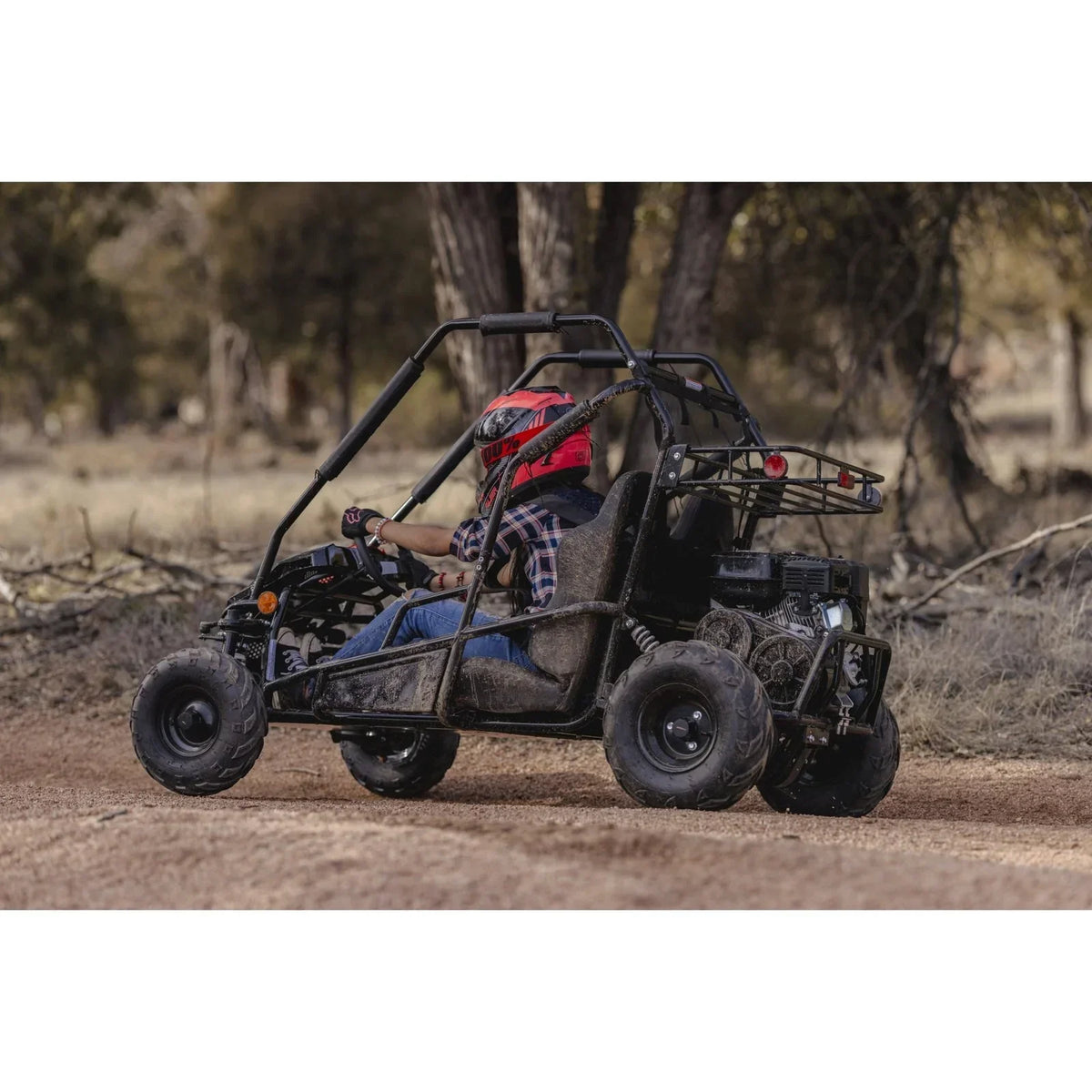 Coleman Powersports GK200 196cc Gas Powered Dual Seat Go-Karts.