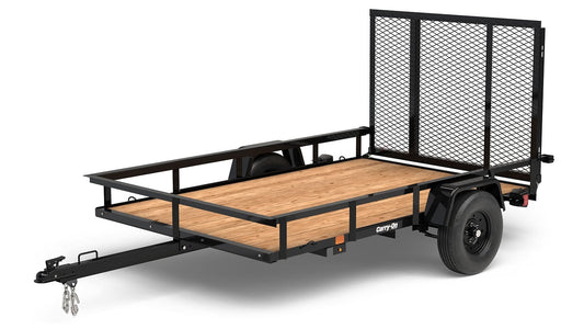 5×8 Utility Trailer – Heavy-Duty Single Axle Open Cargo & Equipment Hauler