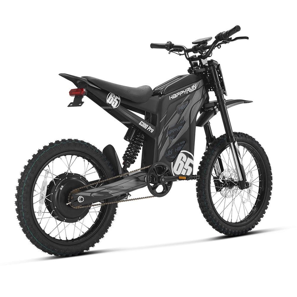 HappyRun G300 Pro Electric Dirt Bike – Black