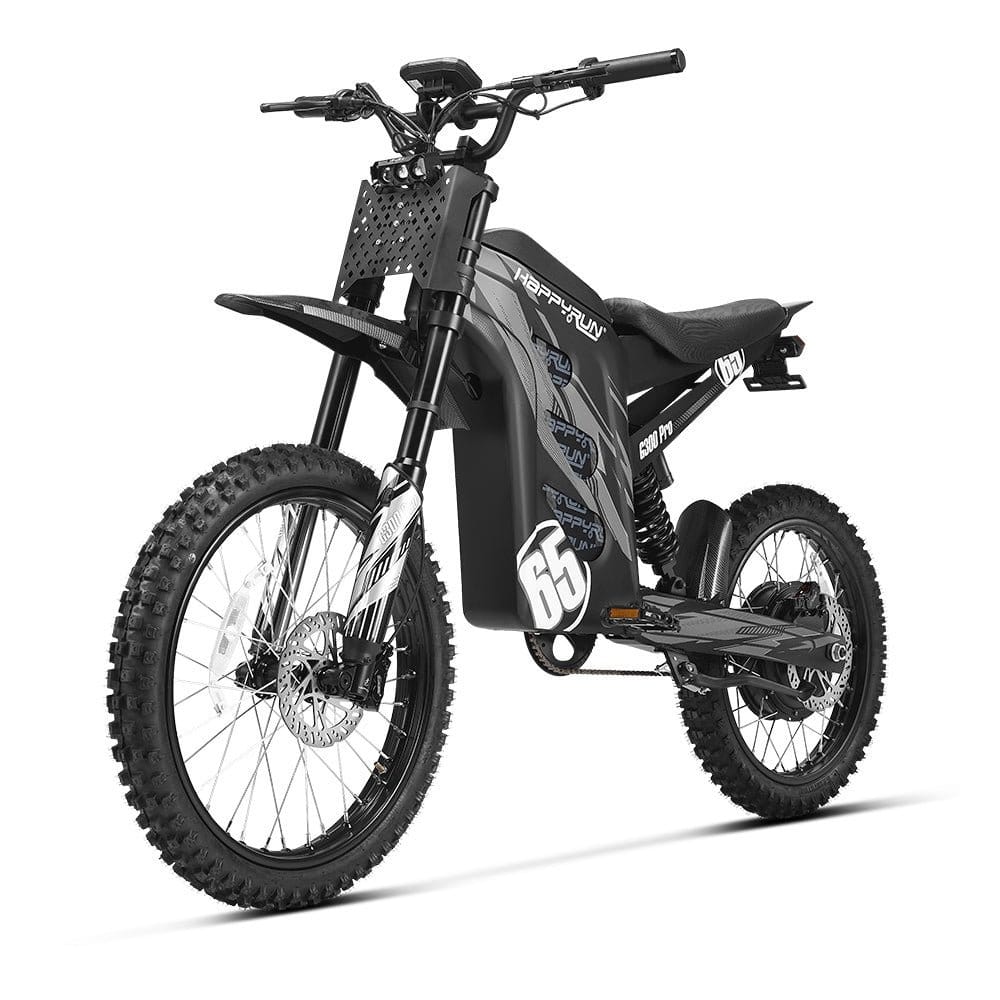HappyRun G300 Pro Electric Dirt Bike – Black