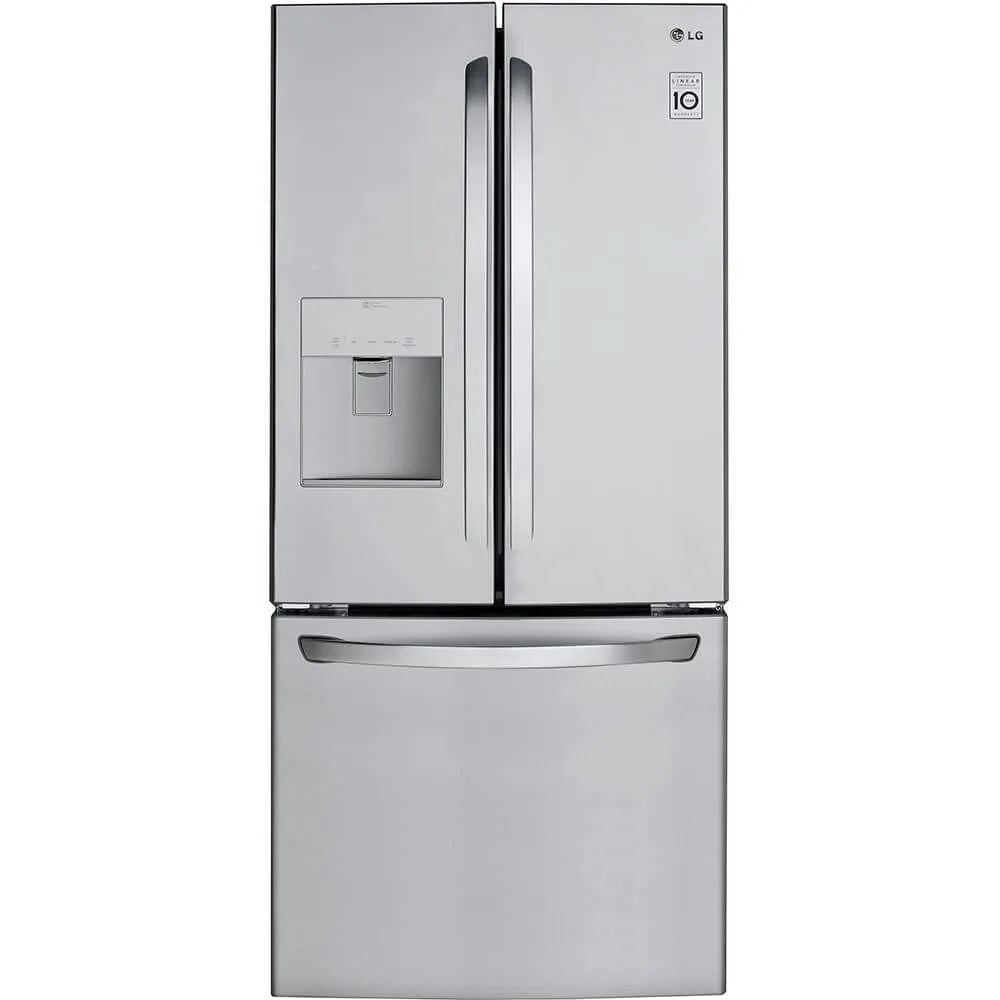 LG LFDS22520S 22 Cu. Ft. French Door Refrigerator – Stainless Steel