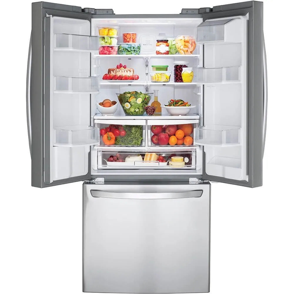 LG LFDS22520S 22 Cu. Ft. French Door Refrigerator – Stainless Steel