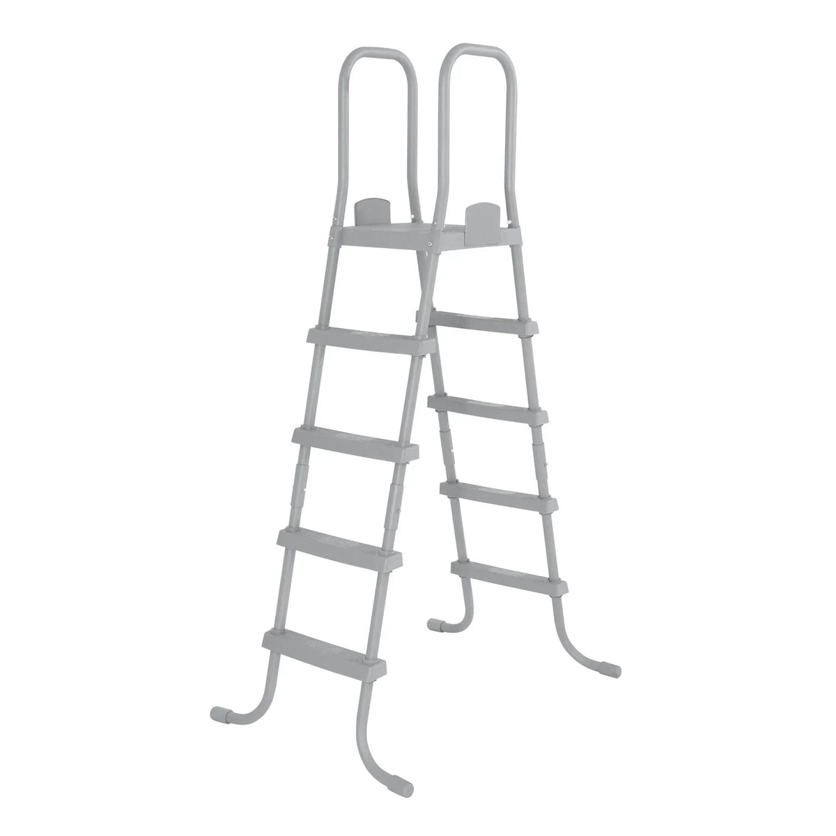 Coleman Power Steel 22’x52” Metal Frame Above Ground Pool w/ Pump, Ladder, & Cover, Gray