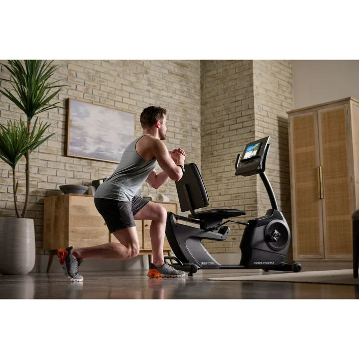 ProForm 325 CSX Indoor Exercise Bike with Compact Design and Quiet Digital Resistance