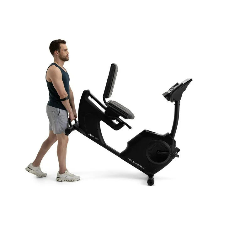 ProForm 325 CSX Indoor Exercise Bike with Compact Design and Quiet Digital Resistance