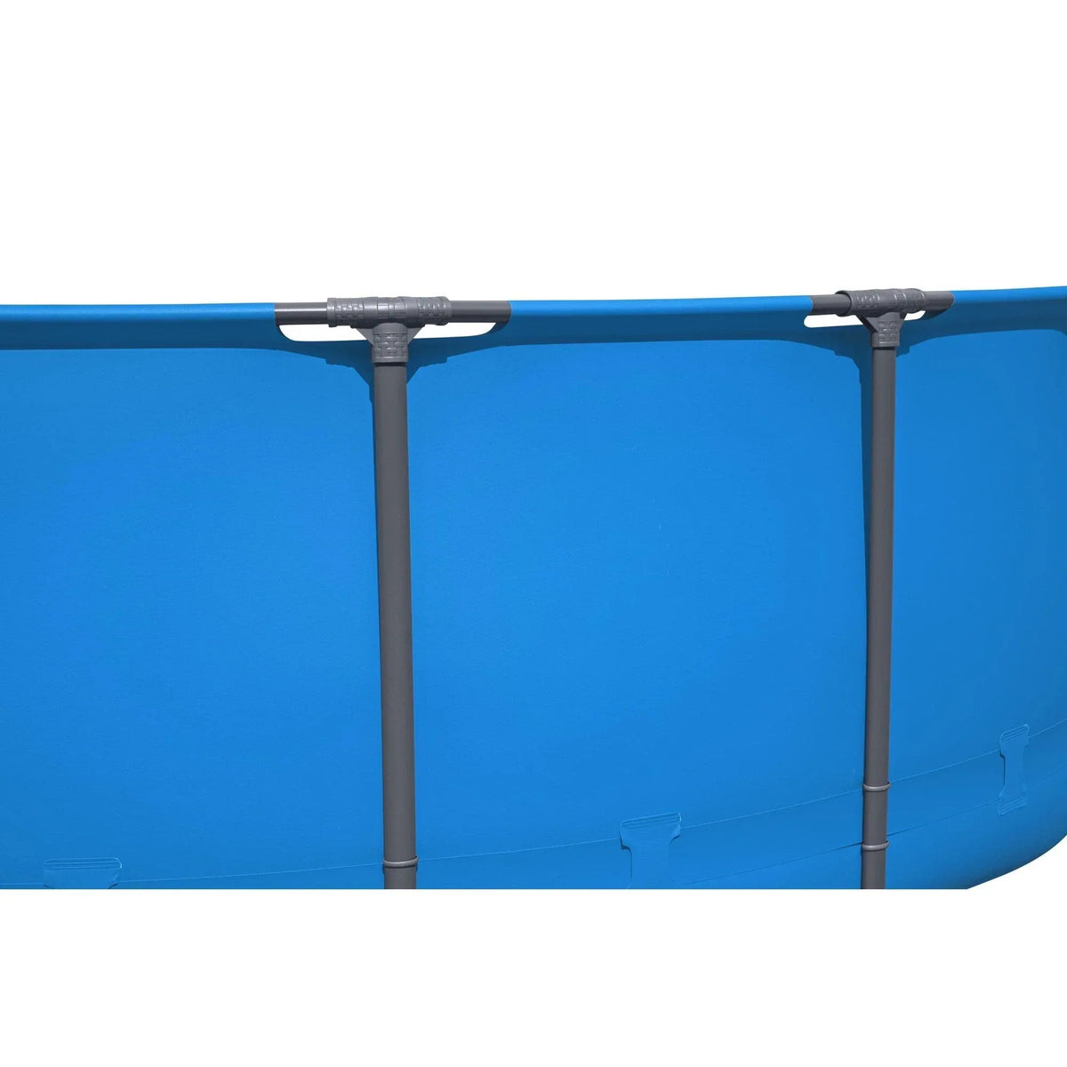 Bestway Steel Pro MAX 15′ x 48″ Round Above Ground Swimming Pool & Pool Ladder
