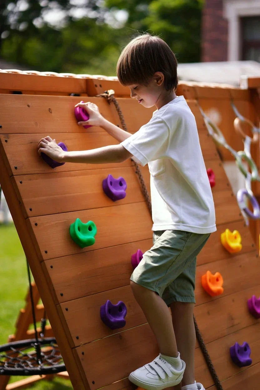 Avenlur Sycamore Outdoor Sensory Swing Set & Jungle Gym