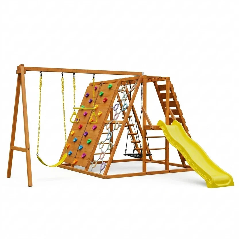 Avenlur Sycamore Outdoor Sensory Swing Set & Jungle Gym