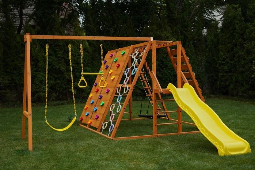 Avenlur Sycamore Outdoor Sensory Swing Set & Jungle Gym