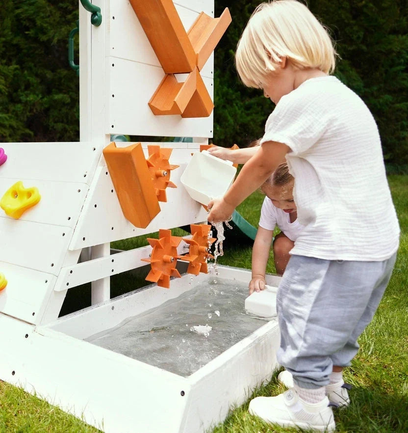 Avenlur Aloe Outdoor Mini Playset for Toddlers – Water Slide & Backyard Fun