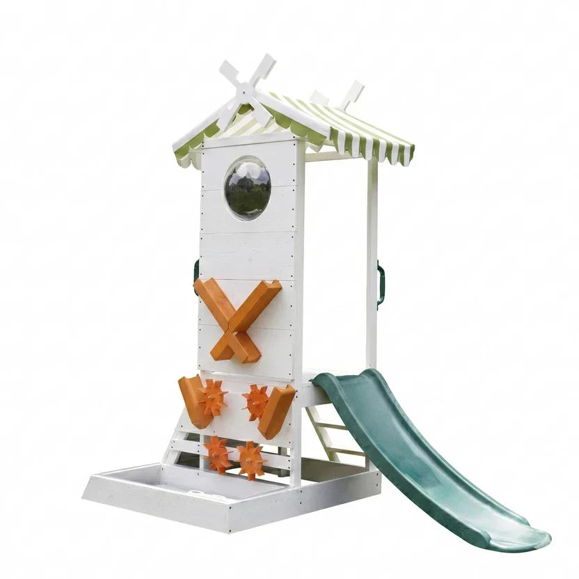 Avenlur Aloe Outdoor Mini Playset for Toddlers – Water Slide & Backyard Fun