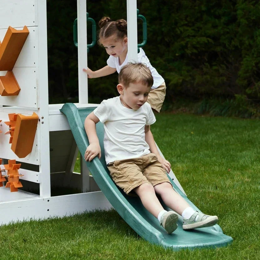 Avenlur Aloe Outdoor Mini Playset for Toddlers – Water Slide & Backyard Fun