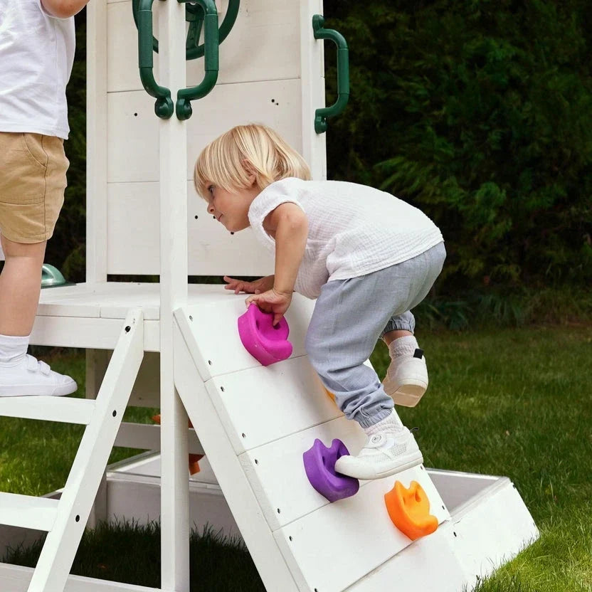 Avenlur Aloe Outdoor Mini Playset for Toddlers – Water Slide & Backyard Fun
