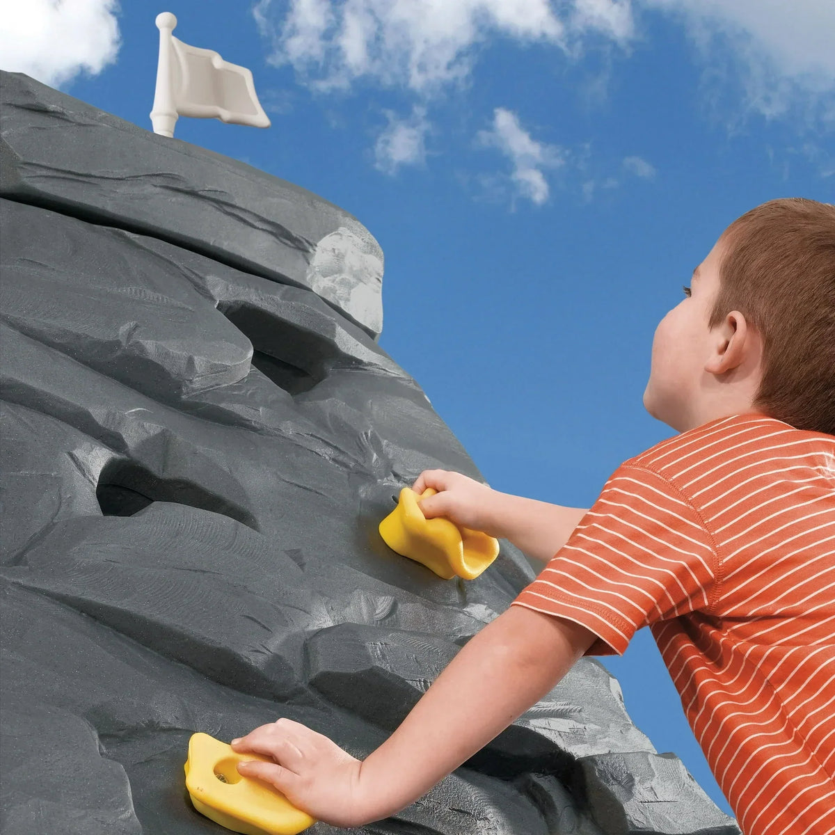 Step2 Skyward Summit Grey Rock Climbing Wall for Kids