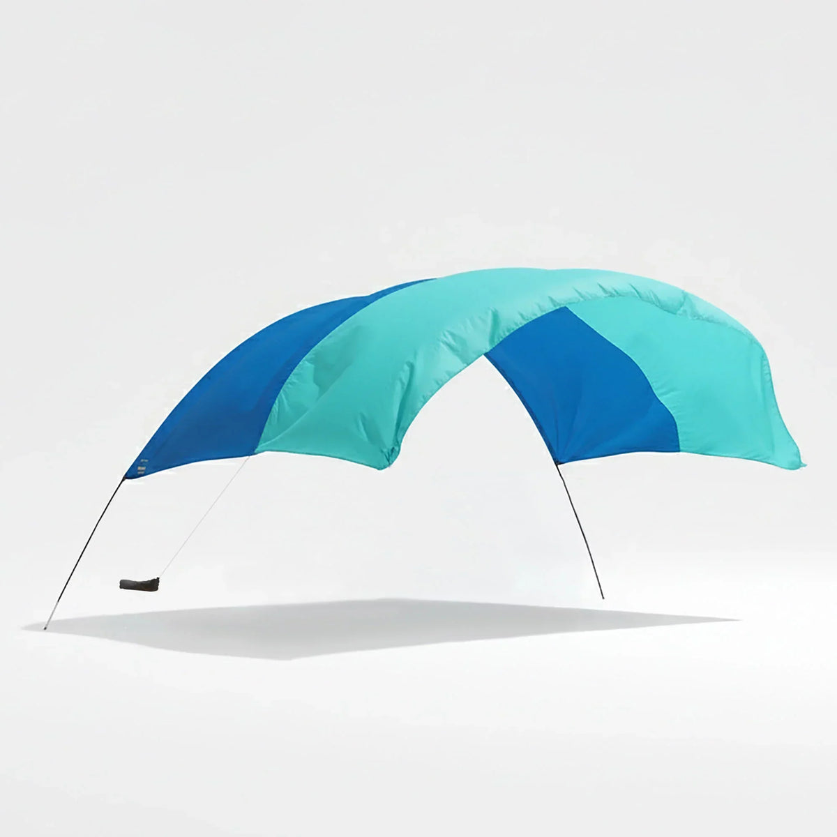 Shibumi Shade Classic Bundle with Quiet Canopy, the Original Wind-Powered Beach Shade, Provides 150 Sq. Ft. of Shade, Weighs Only 4 Lbs, Sets up in 3 Min