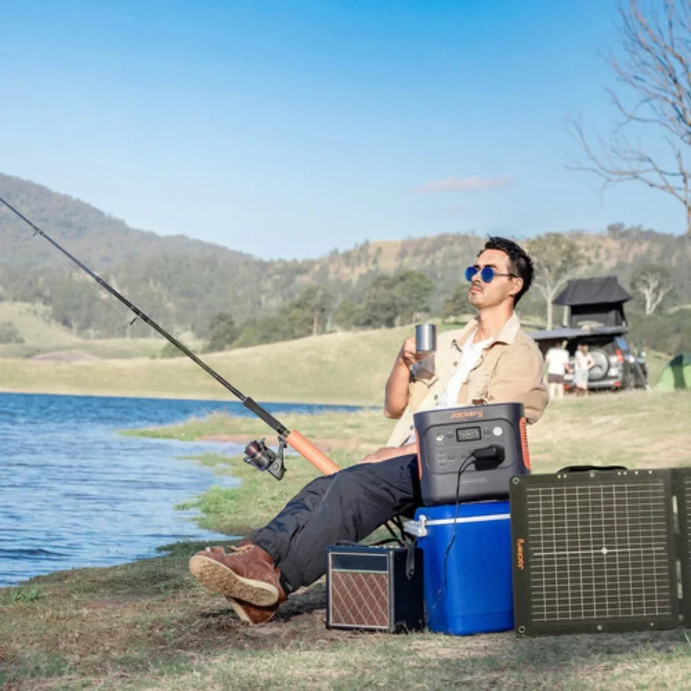 Jackery Explorer 2000 v2 Portable Power Station | 2042Wh | 2200W | 400W Solar Input