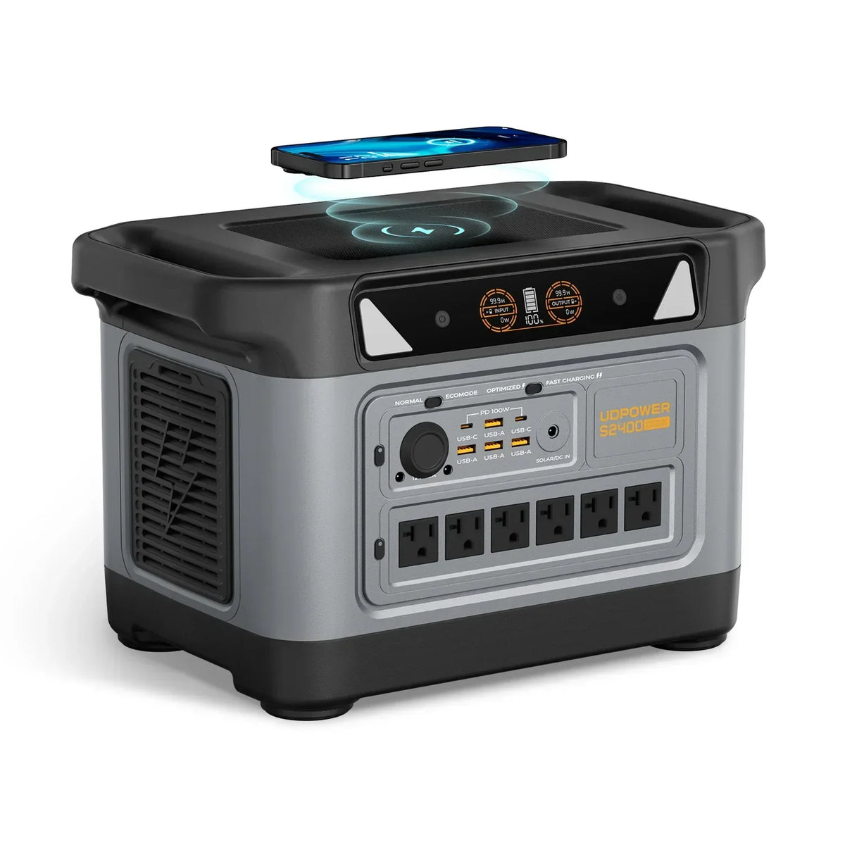 UDPOWER S2400 Portable Power Station – 2083Wh | 3000W SurgeWWWWW