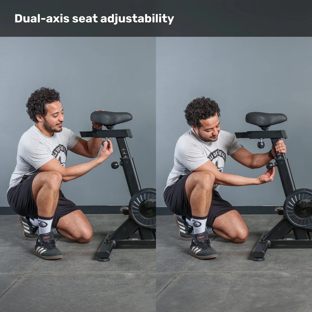 Bells of Steel Residential Air Bike with Wind Guard, Belt-Driven Full Body Fan Bike for Home Gym