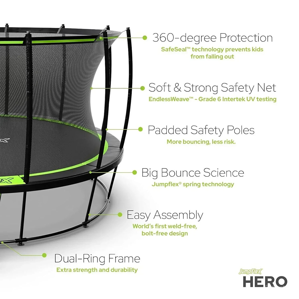 Jumblex HERO™ 14ft Trampoline