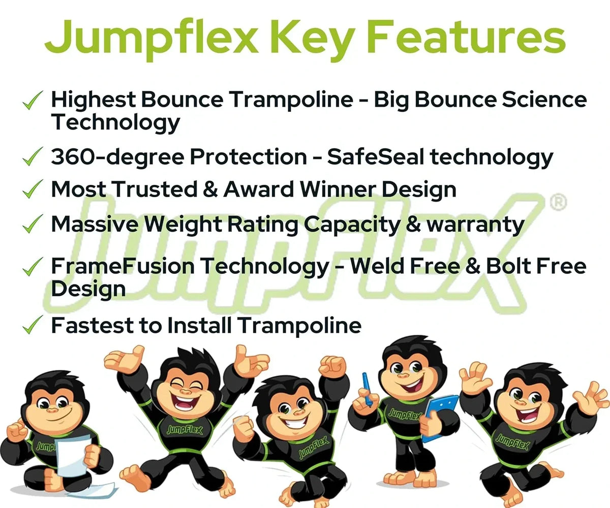 Jumblex HERO™ 14ft Trampoline