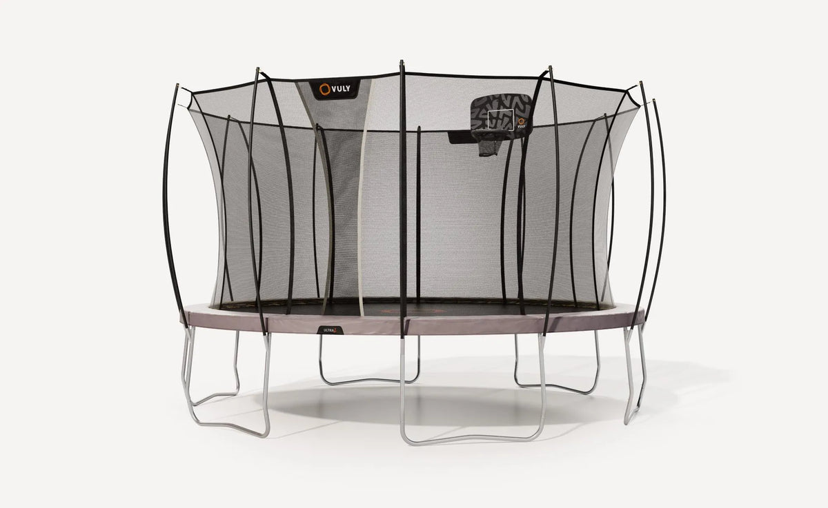 Vuly Trampoline Ultra 2 Round with Enclosure Large 13ft for Kids