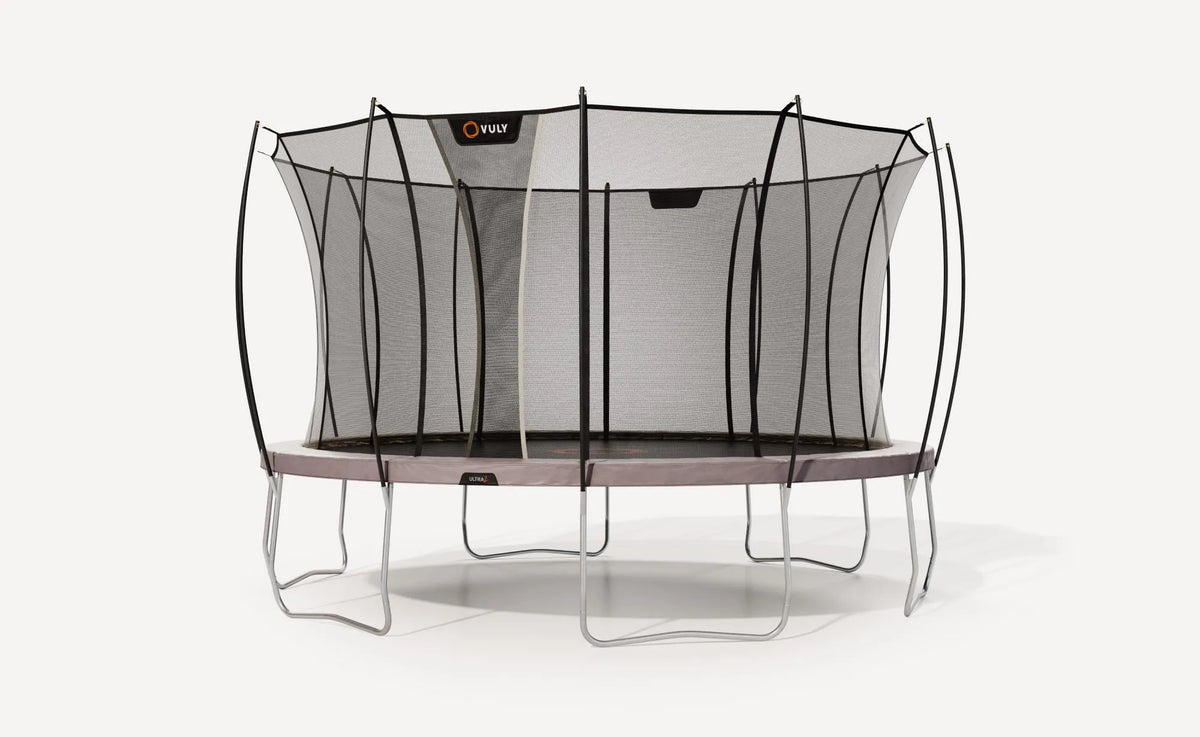 Vuly Trampoline Ultra 2 Round with Enclosure Large 13ft for Kids