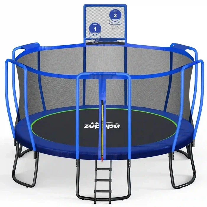 Zupapa 1500LBS Upgraded Trampoline 10-16FT