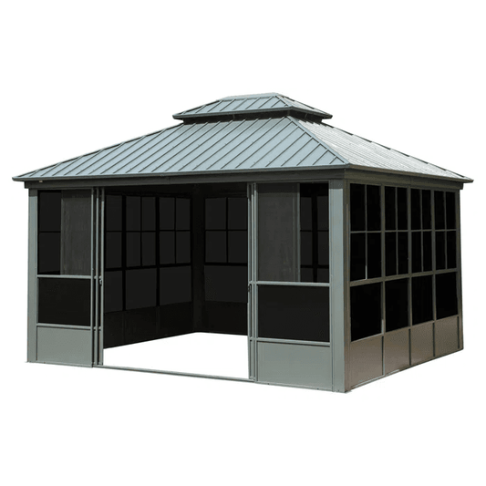 Hard top Aluminum Gazebo 12′ x 14′