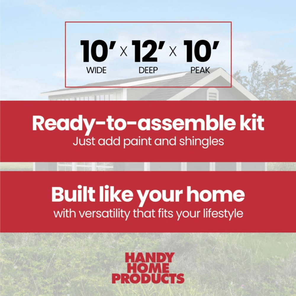 Handy Home Windemere 10×12 Storage Shed
