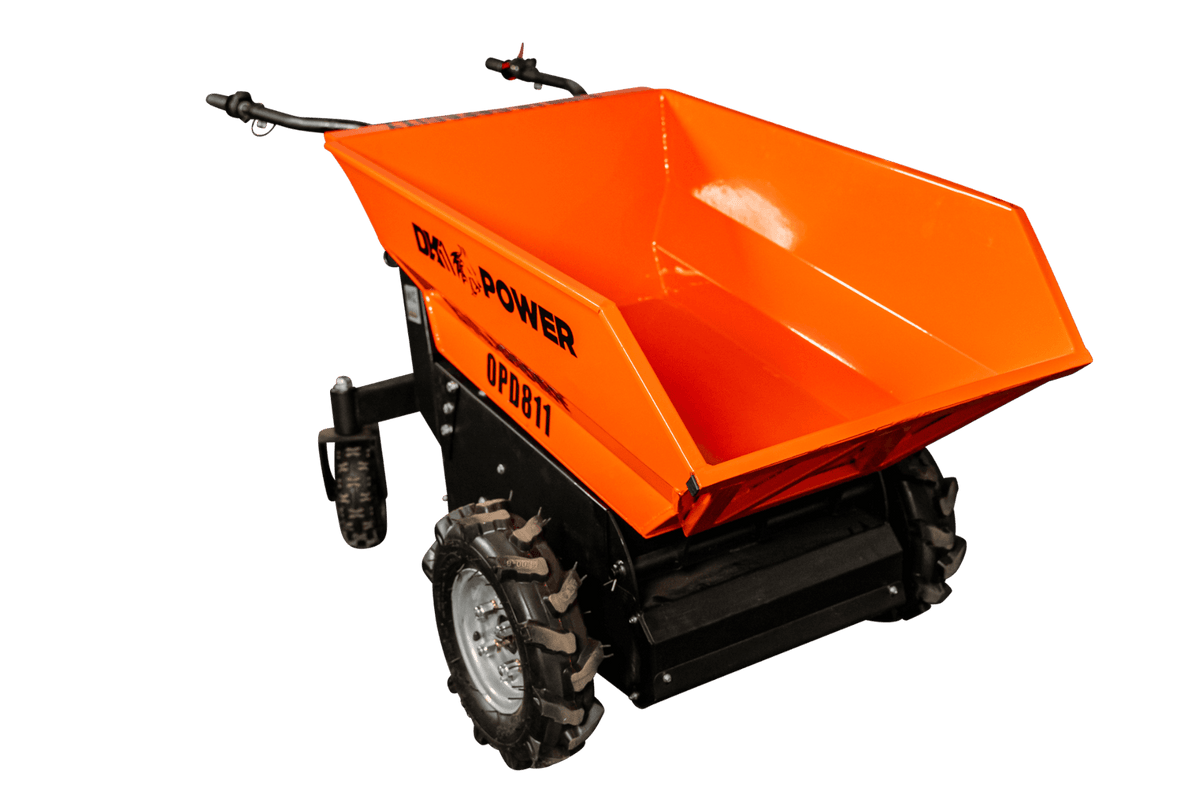 Detail K2 Big Dump 1100 Pound Electric Power Dump Cart