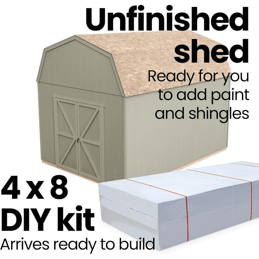 Hudson 12 ft. W x 16 ft. D Wood Storage Shed