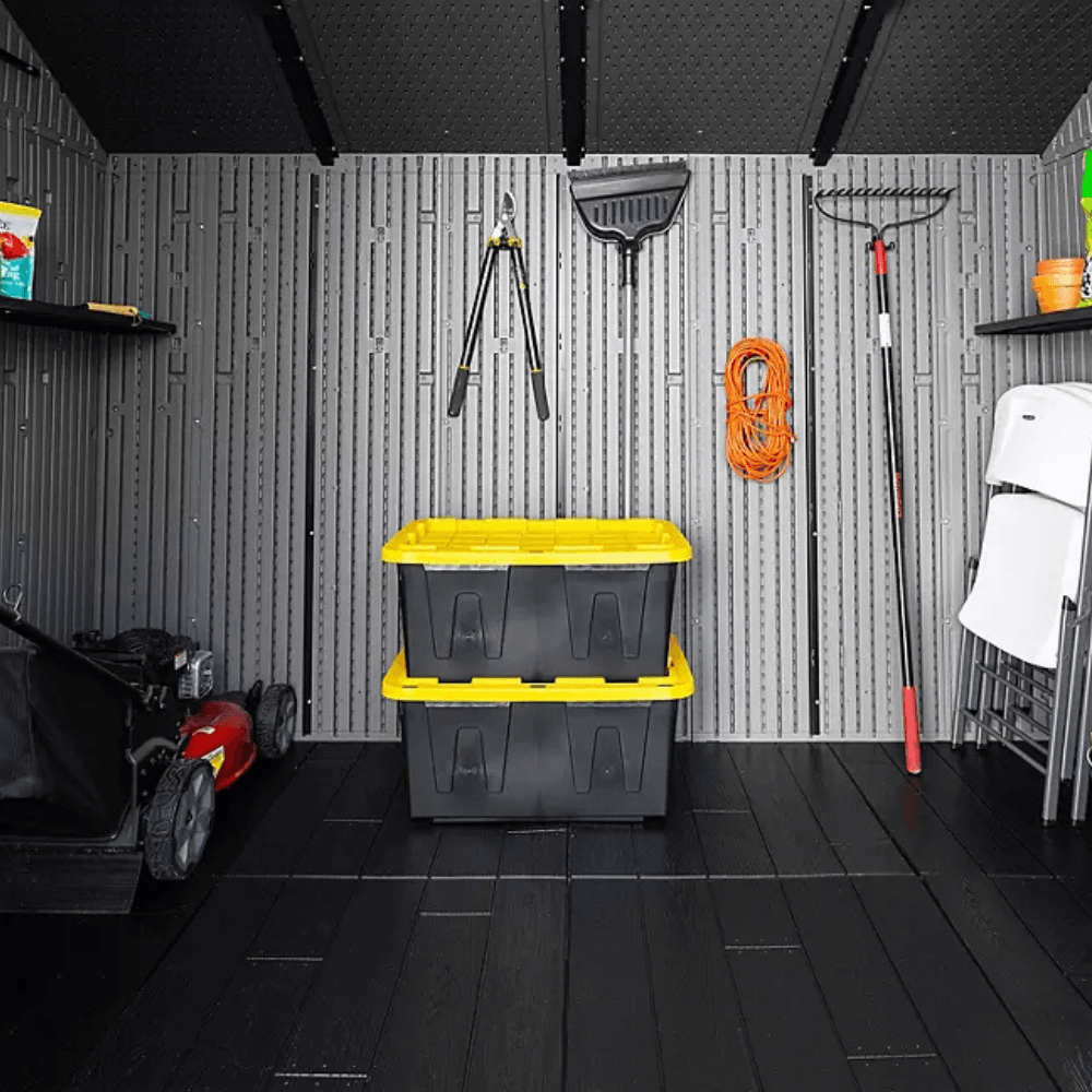 Lifetime 10′ x 8′ Outdoor Storage Shed, Gray