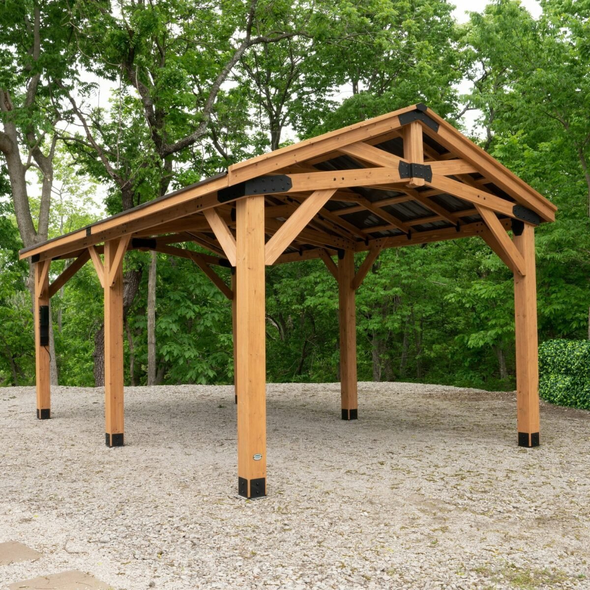 Backyard Discovery 20′ x 12′ Norwood Carport Gazebo