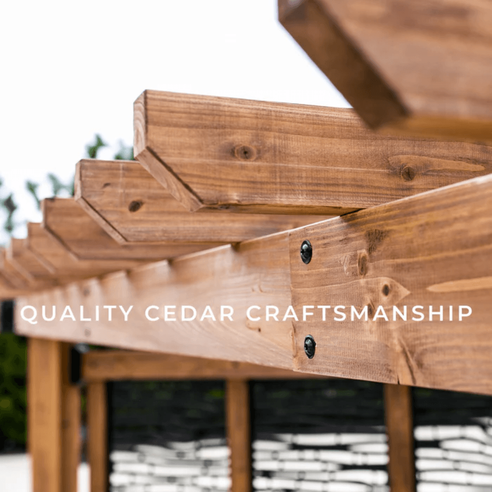 Backyard Discovery Verona Cedar Cabana Pergola