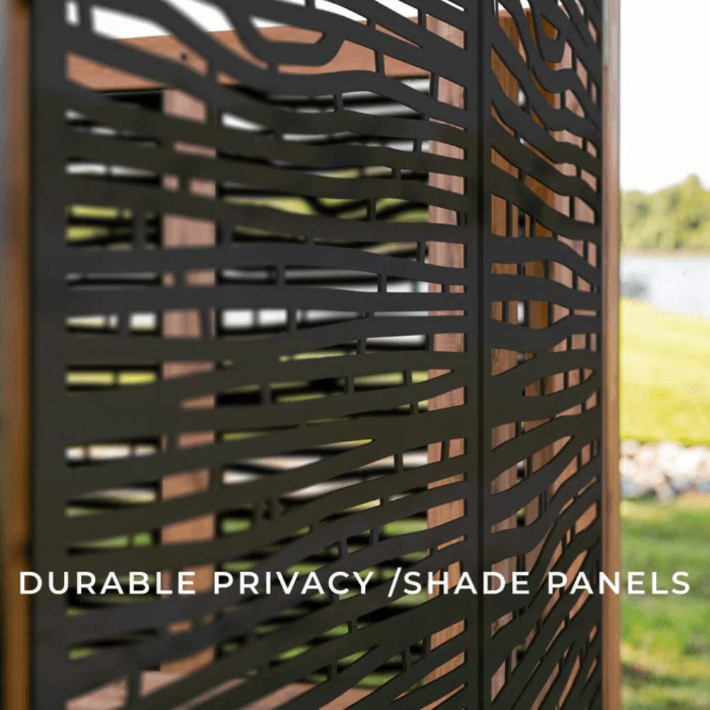 Backyard Discovery Verona Cedar Cabana Pergola