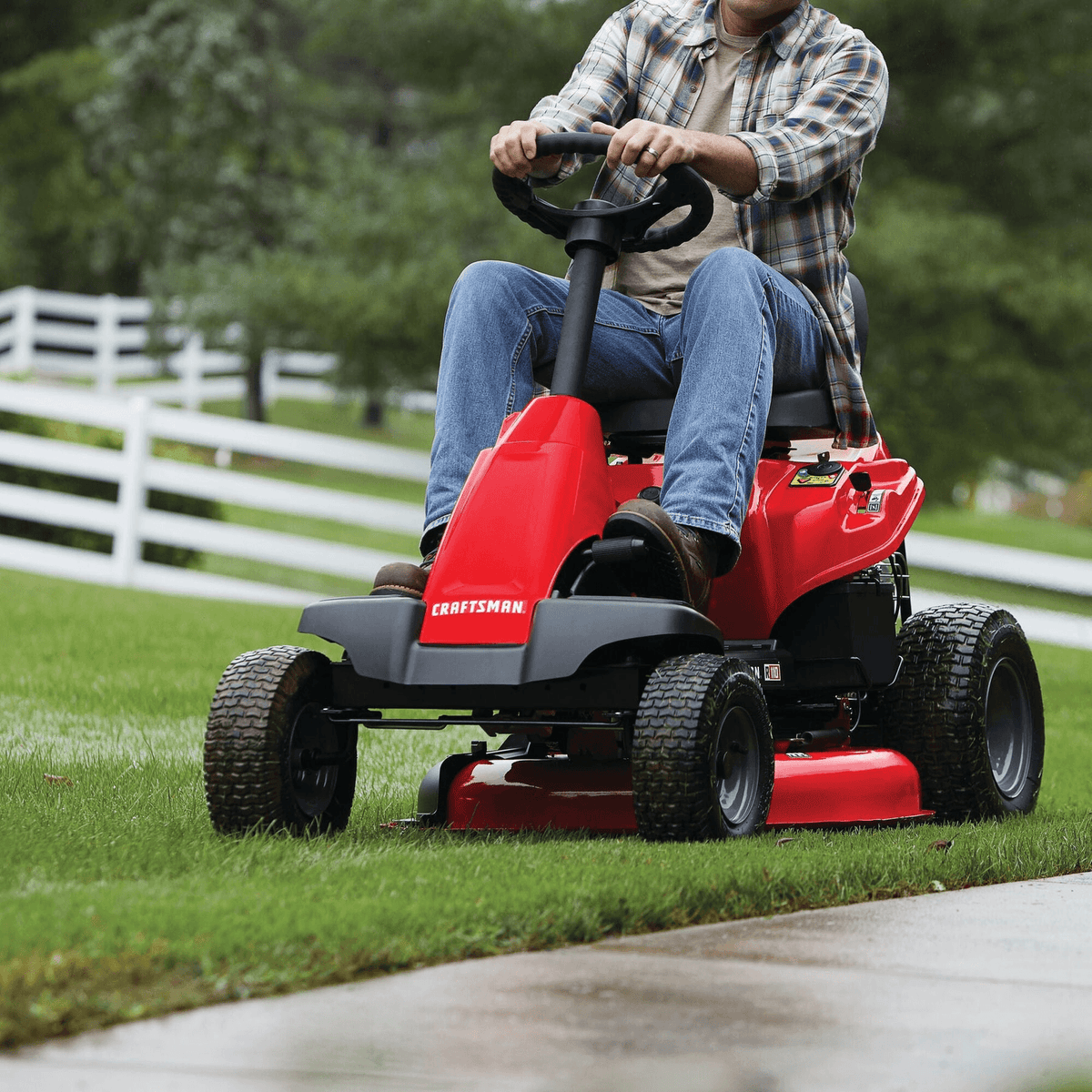 Craftsman R110 36in 11.5HP Manual/Gear Riding Lawn Mower