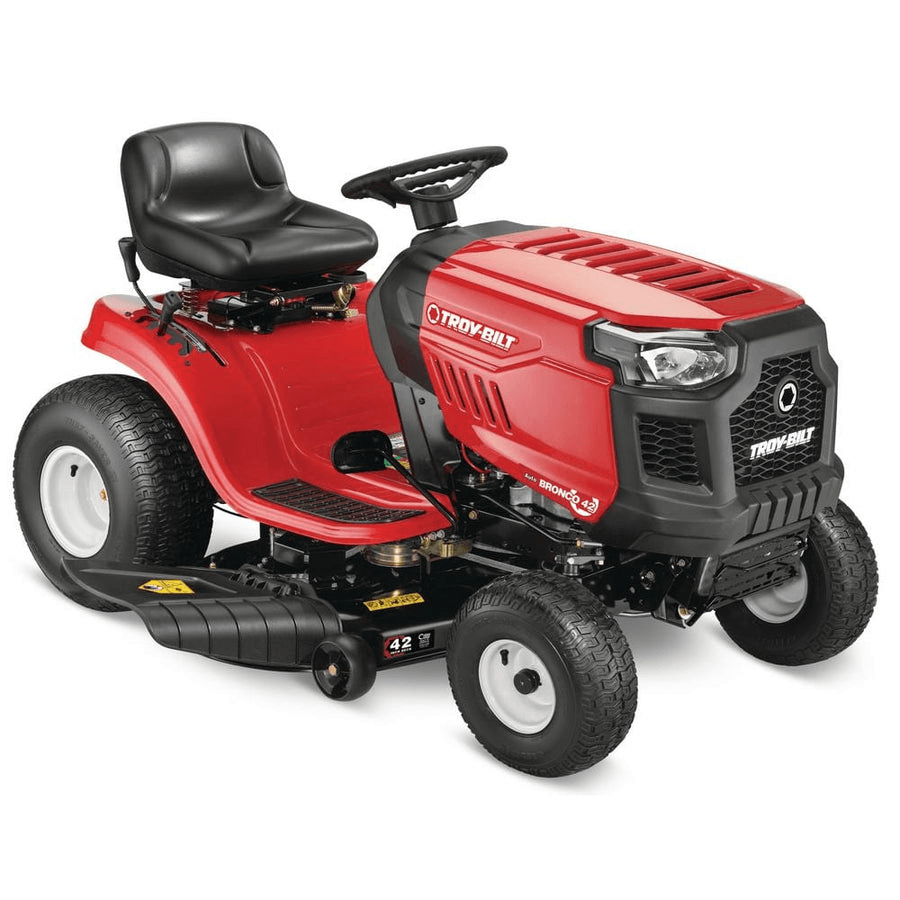 Troy-Bilt Bronco 42” Automatic Drive Gas Riding Lawn Tractor