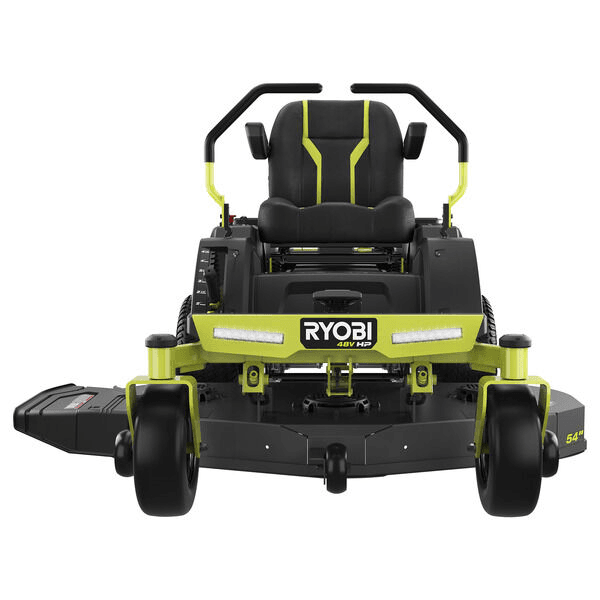 Ryobi 48V Brushless 54in Electric Riding Zero Turn Mower
