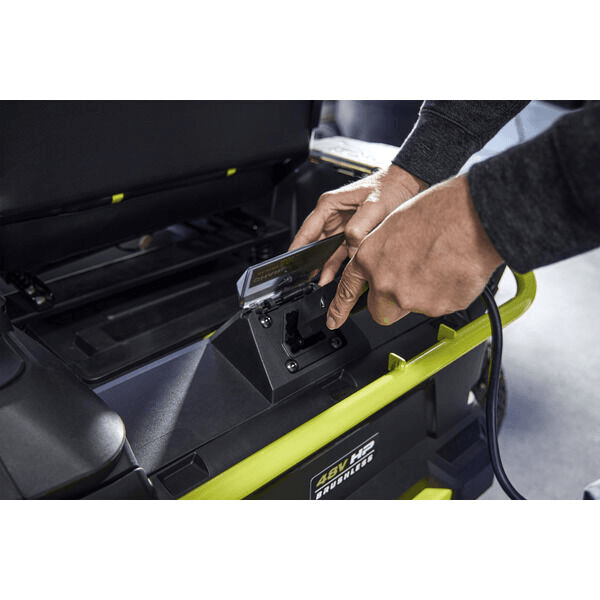 Ryobi 48V Brushless 54in Electric Riding Zero Turn Mower