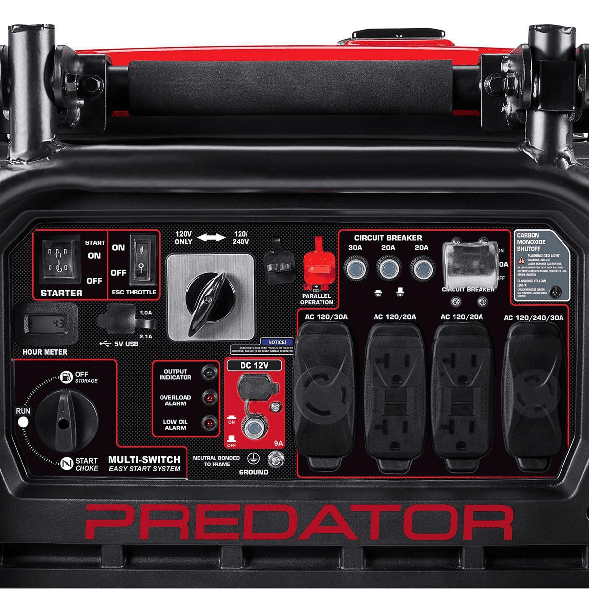 Predator 9500 Watt Super Quiet Inverter Generator