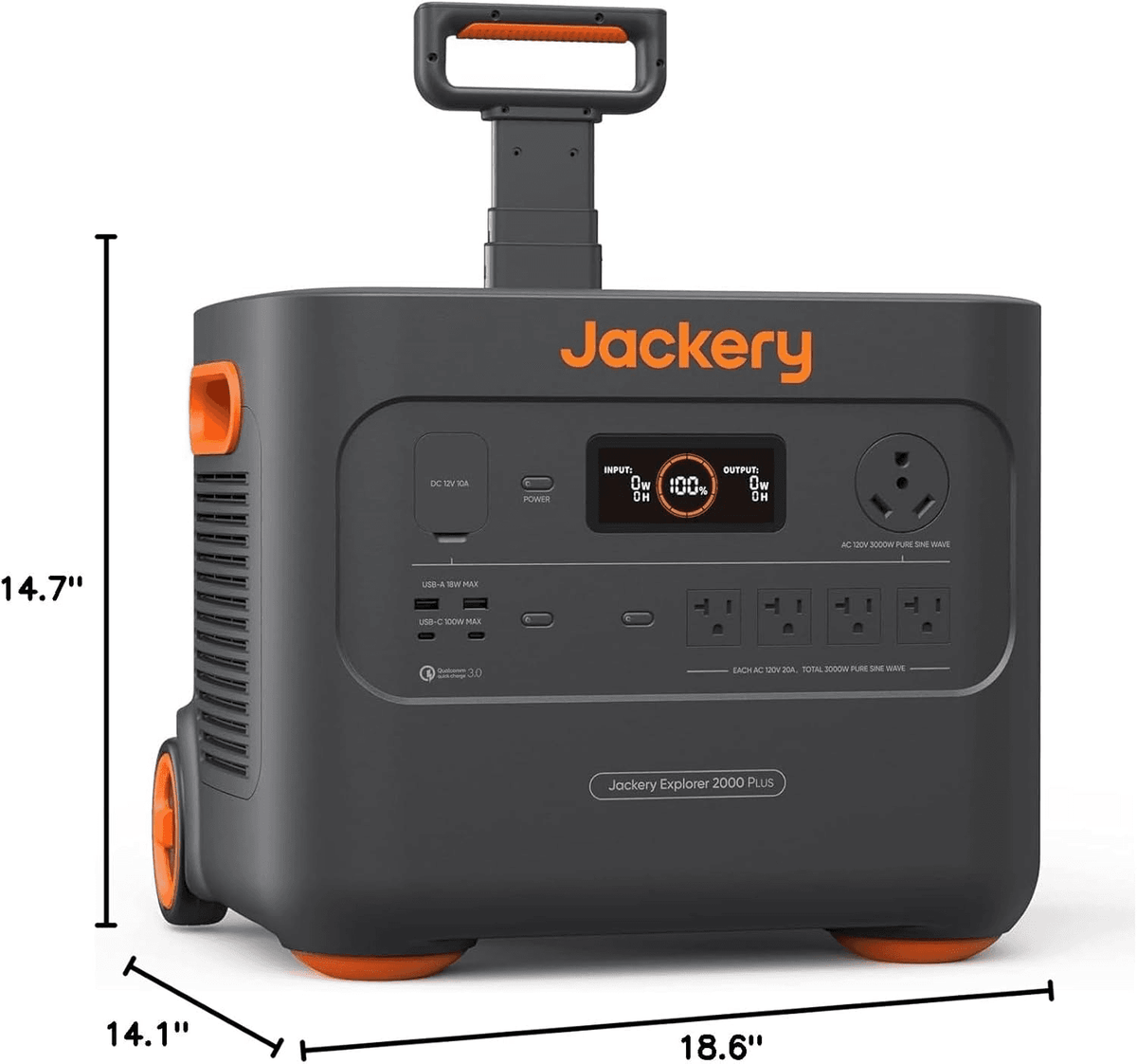 Jackery Solar Generator 4000 Kit  (2X200W Solar Panel)