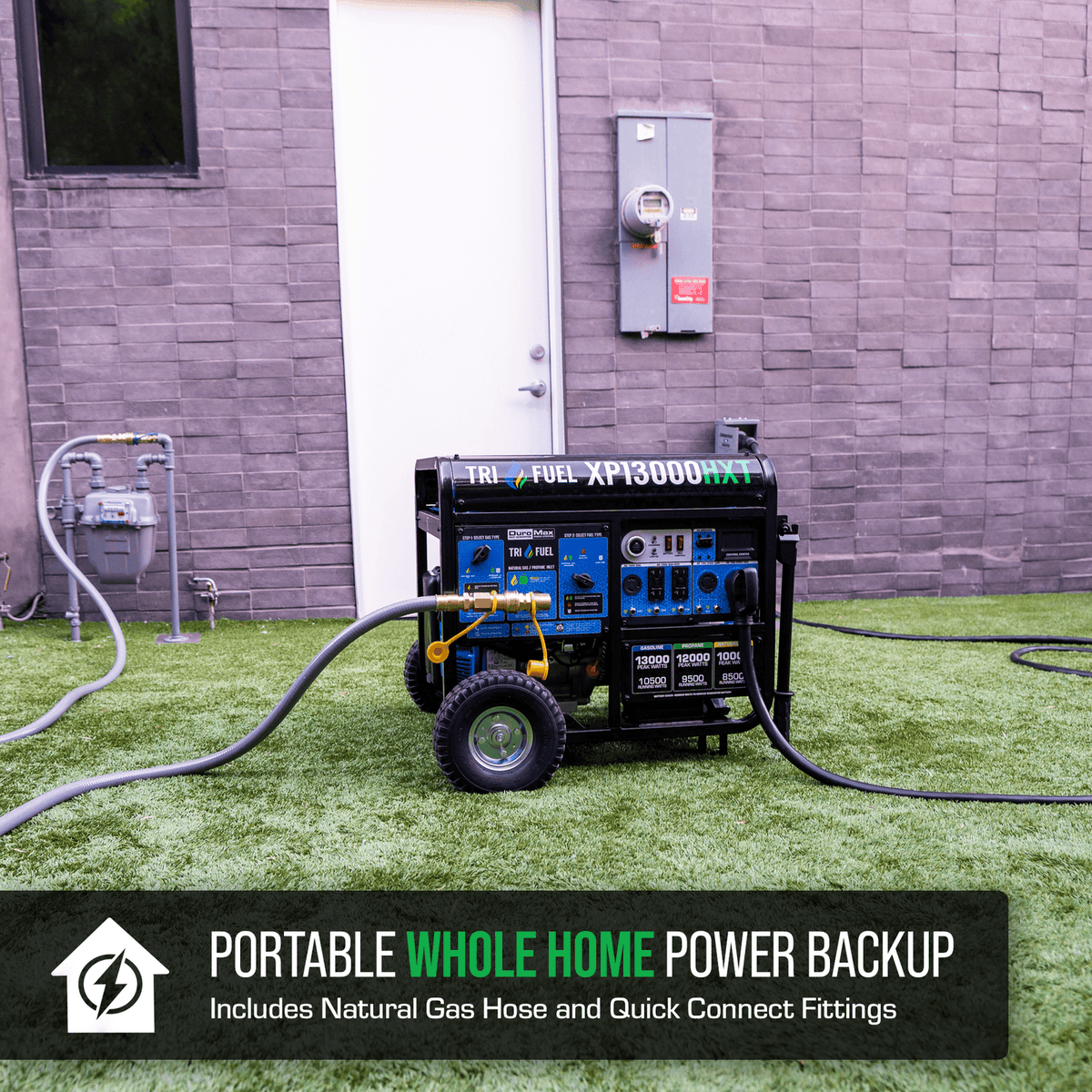 DuroMax Portable Generator XP 13,000 Watt Electric