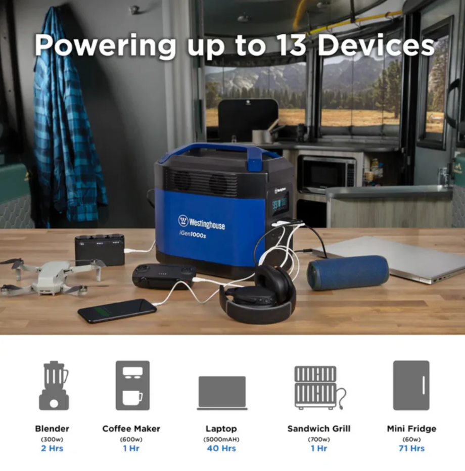 WestIinghouse iGEN1000S Portable Power Station
